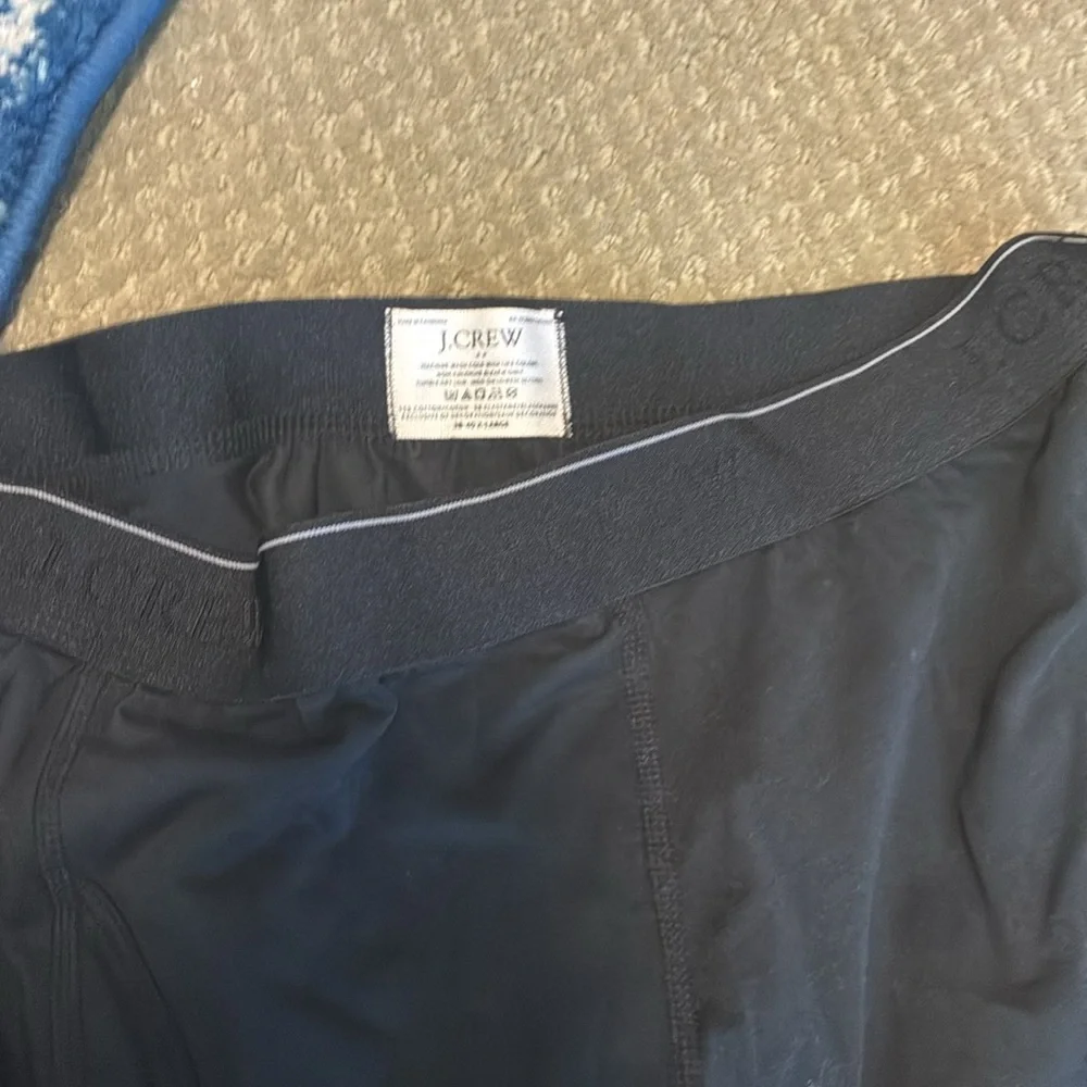 NWOT J.CREW Men's Black Boxer Briefs